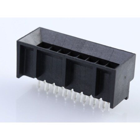 Molex Rectangular Power Connector, 16 Contact(S), Male, Solder Terminal, Receptacle 444321602